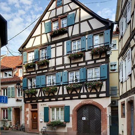 Historisches Gaestehaus Au Faucon Von 1535 Wissembourg Esterno foto